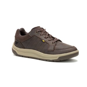 Caterpillar Apa Cush Men's Sneakers Coffee | 981475-RMF