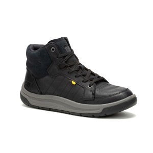 Caterpillar Apa Cush Mid Men's Boots Black | 019586-RKY