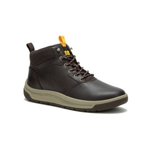 Caterpillar Apa Cush Sport Men's Boots Coffee | 361257-YEW