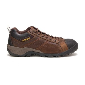 Caterpillar Argon Composite Toe Men's Work Shoes Dark / Brown | 832074-NDG