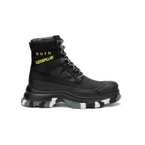 Caterpillar Cat Footwear x both GAO Pioneer Men's Boots Black | 680492-WKL