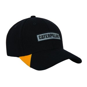 Caterpillar Caterpillar Reflective Patch Women's Hats Black | 846723-QJU