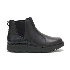 Caterpillar Chariot Women's Chelsea Boots Black | 017459-ZFQ