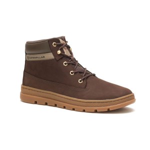 Caterpillar Cite Men's Sneakers Coffee | 647509-GKU