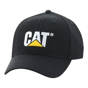 Caterpillar Classic Logo Men's Hats Black | 728593-IPT