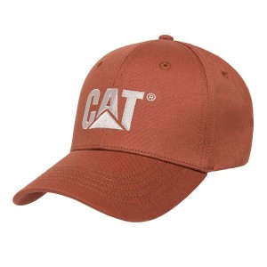 Caterpillar Classic Logo Men's Hats Brown | 530678-VQR