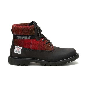 Caterpillar Colorado 2.0 Harris Tweed Men's Boots Black | 347628-ZVA