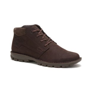 Caterpillar Convert Men's Chukka Boots Coffee | 821435-MYE