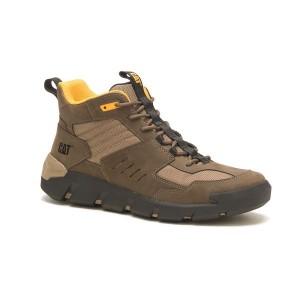 Caterpillar Crail Sport Mid Men's Boots Brown | 514789-KPX