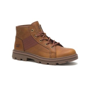 Caterpillar Evident Mid Men's Boots Brown | 984752-YOW