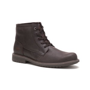 Caterpillar Fluctuate Hi Men's Boots Coffee | 584639-SHW