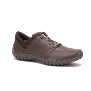 Caterpillar Gus Men's Casual Shoes Chocolate | 647581-WZD