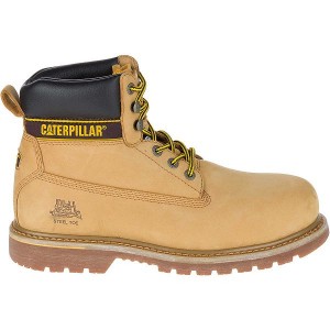 Caterpillar HOLTON SB E FO HRO SRC Men's Work Boots Brown | 254930-FIA