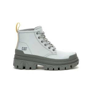 Caterpillar Hardwear Mid Men's Boots Grey | 291754-EZY