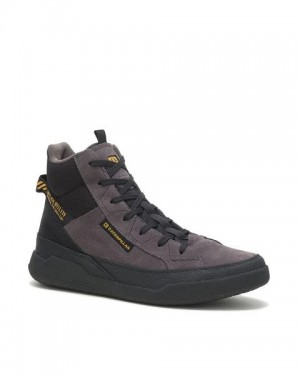 Caterpillar Hex Hi Utility Men's Sneakers Grey / Black | 320891-OZS