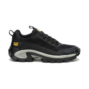 Caterpillar Intruder Lightning Mesh Men's Sneakers Black | 593021-SKB