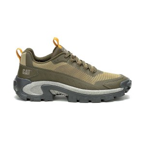 Caterpillar Intruder Lightning Mesh Men's Sneakers Dark / Olive | 253460-MFV