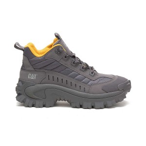 Caterpillar Intruder Mid Men's Sneakers Grey | 189763-OVQ