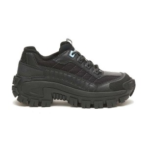 Caterpillar Invader Steel Toe Women's Work Shoes Black / Light / Blue | 916580-OND