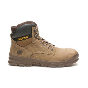 Caterpillar Mobilize Alloy Toe Men's Work Boots Brown | 761248-URH