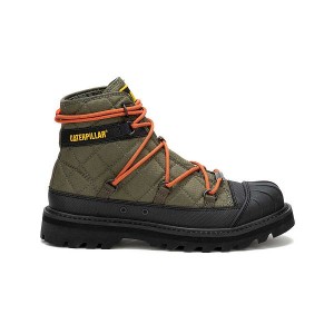 Caterpillar Omaha Alt Lace Men's Boots Olive | 037291-MFZ