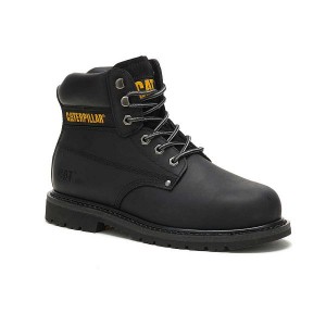 Caterpillar Powerplant ST HRO SRA Men's Work Boots Black | 916324-XZT