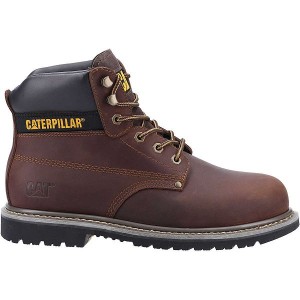 Caterpillar Powerplant ST HRO SRA Men's Work Boots Brown | 182974-OVY