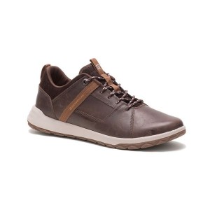 Caterpillar Quest Mod Men's Sneakers Coffee | 963728-DIJ