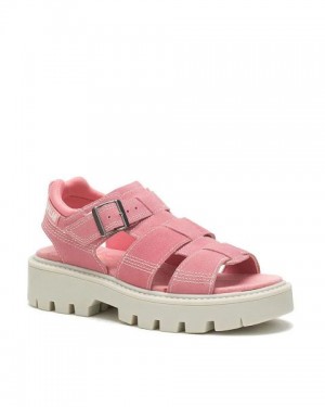 Caterpillar Rigor Women's Sandals Pink | 413526-XZC