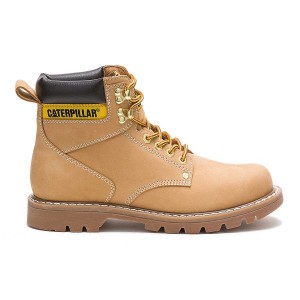 Caterpillar Second Shift Men's Work Boots Brown | 571698-BMP