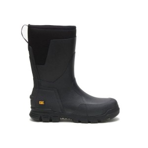 Caterpillar Stormers 11" Men's Rubber Boots Black | 091256-VJX