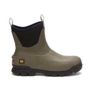 Caterpillar Stormers 6" Women's Rubber Boots Olive | 940852-ORF