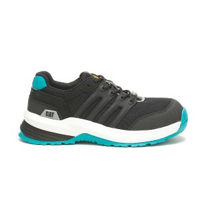 Caterpillar Streamline 2.0 Composite Toe Women's Work Shoes Black / Turquoise | 874965-ART