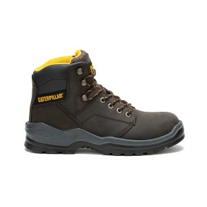 Caterpillar Striver Steel Toe Men's Work Boots Brown | 170354-PCE