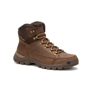 Caterpillar Threshold Hiker WP Men's Hiking Boots Light / Brown | 645870-RTJ