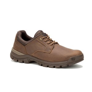 Caterpillar Threshold Lace Low Men's Casual Shoes Light / Brown | 652907-MOS