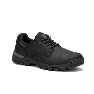 Caterpillar Threshold Lace Low Men's Casual Shoes Black | 203659-MOC