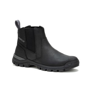 Caterpillar Threshold Men's Chelsea Boots Black | 325867-IRK