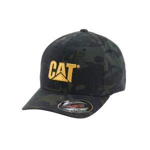 Caterpillar Trademark Flexfit Women's Caps Camo | 038275-VKW