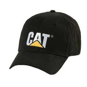 Caterpillar Trademark Men's Caps Black | 156284-BHY