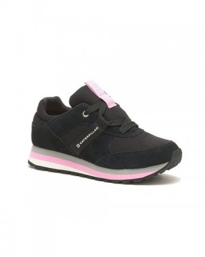 Caterpillar Ventura Elevated Women's Sneakers black / pink | 453169-XEU