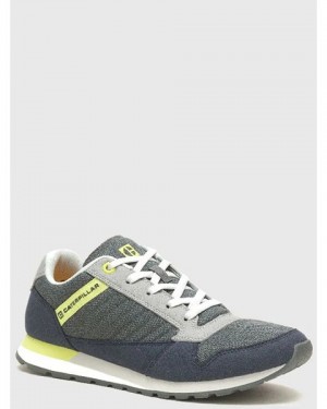 Caterpillar Ventura Men's Sneakers Green / Navy | 720164-FAV