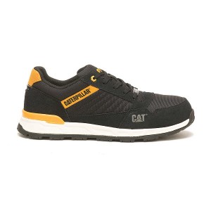 Caterpillar Venward Composite Toe Men's Work Shoes Black / Yellow | 739652-HTD