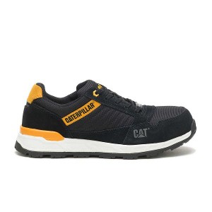 Caterpillar Venward Composite Toe Women's Work Shoes Black / Yellow | 413725-IZT