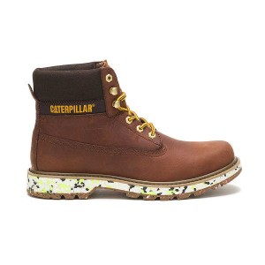 Caterpillar eColorado Men's Boots Brown | 038562-HJM