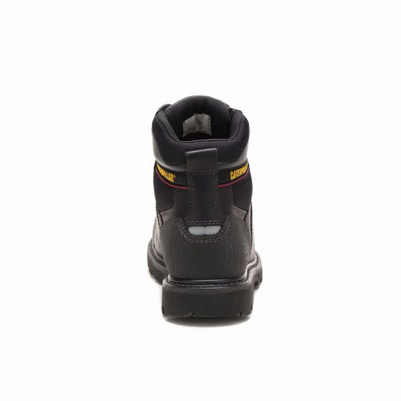 Caterpillar Alaska 2.0 Steel Toe Men's Work Boots Black | 295834-OMW