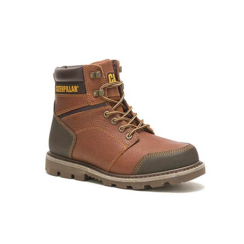 Caterpillar Allerton Men's Boots Brown | 428175-QNV