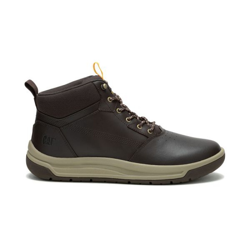 Caterpillar Apa Cush Sport Men's Boots Coffee | 361257-YEW