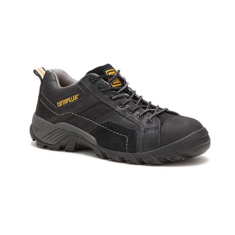 Caterpillar Argon Composite Toe Men's Work Shoes Black | 329845-XRS