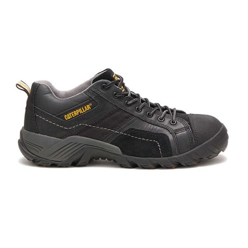 Caterpillar Argon Composite Toe Men\'s Work Shoes Black | 329845-XRS